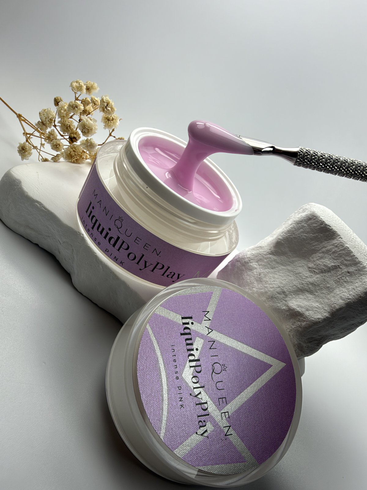 ManiQueen liquid PolyPlay intense Pink