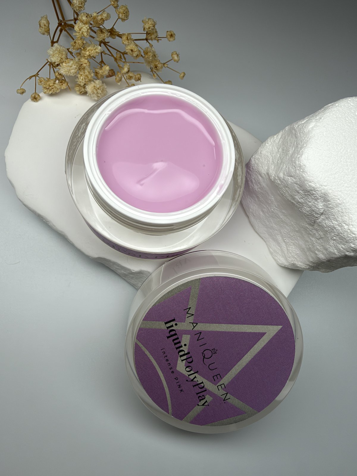 ManiQueen liquid PolyPlay intense Pink