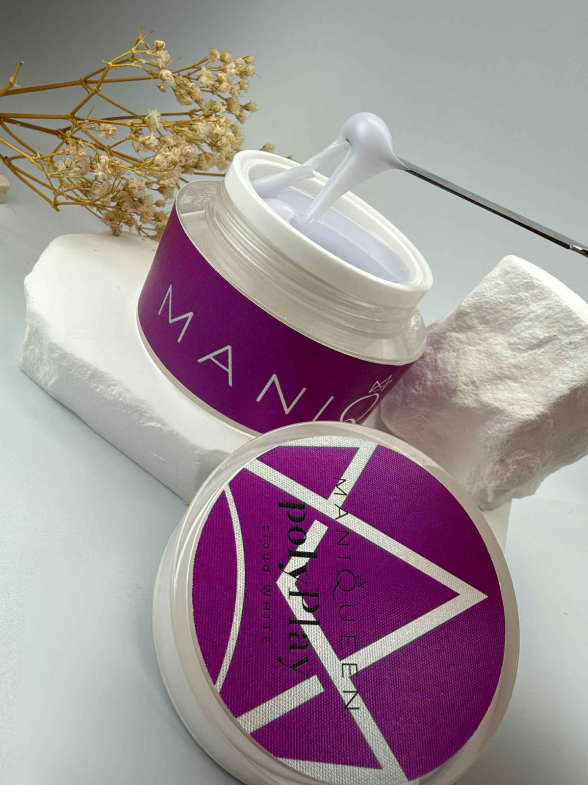 ManiQueen polyPlay cloud White
